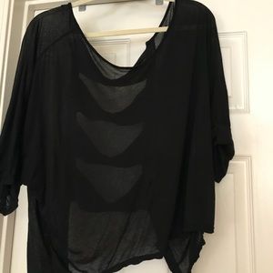 Brandy Black Bow Top